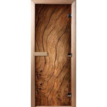 Дверь для сауны Doorwood с фотопечатью A052 1900x700 в Бобруйске