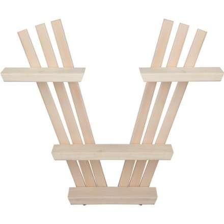 Полка настенная V-образная трехъярусная в Бобруйске