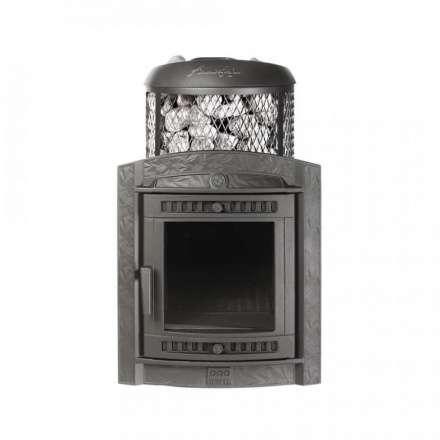 Печь банная ProMetall Атмосфера L комбинированная сетка-ламель Верде Гватемала в Бобруйске