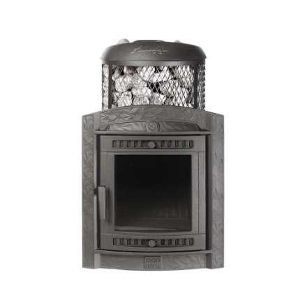 Печь банная ProMetall Атмосфера L комбинированная сетка-ламель Змеевик в Бобруйске