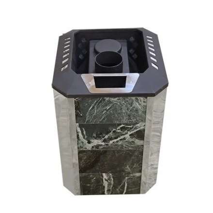 Печь банная Пегас 16 со стеклом в камне змеевик в Бобруйске