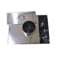 Бак самоварный Прямоугольный d115 мм, 80л; AISI430- 1,0мм в Бобруйске