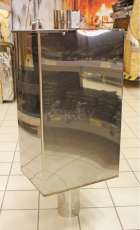 Бак самоварный Прямоугольный d115 мм, 80л; AISI430- 1,0мм в Бобруйске