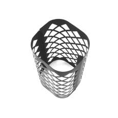 Сетка на трубу Везувий "РОМБ", BLACK в Бобруйске