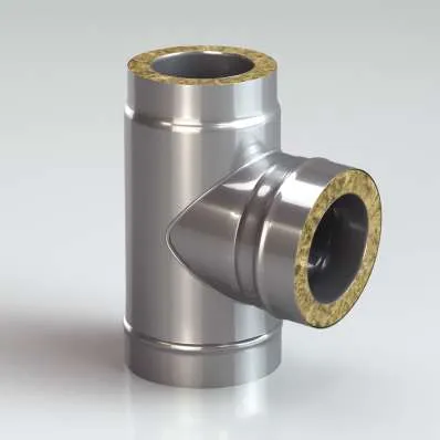 Сэндвич-тройник 90 304/430 0.8, изол. 50 мм в Бобруйске