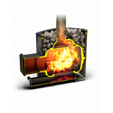 Печь для бани Теплодар Былина-24Ч (1.2) в Бобруйске
