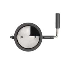 Шибер чугунный поворотный L-500 мм диамтер 115-120 мм в Бобруйске