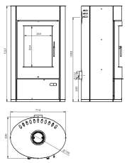 Купить печь-камин Дунай АОТВ -9.03 в Бобруйске в Бобруйске