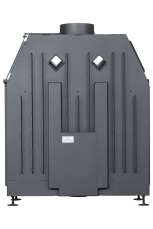 Каминная топка Экокамин Альфа 1000 B подовая черный шамот в Бобруйске