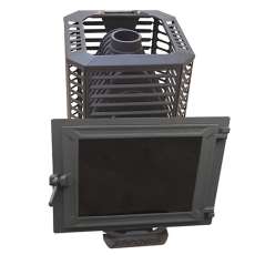 Печь Пегас 16 NEXT панорама сетка премиум в Бобруйске