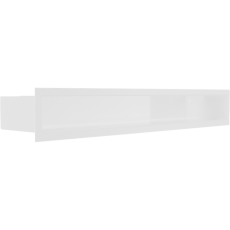 Решетка люфт 90х600 (белая) в Бобруйске