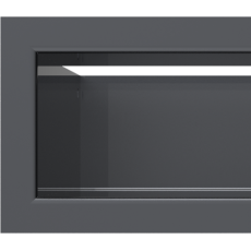 Решетка люфт 90х600 (черная) в Бобруйске