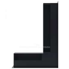 Решетка люфт угловая правая 400х600х90 (графит) в Бобруйске