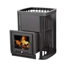 Печь для бани KRONOS ГИГАНТ 24 ВС ПАНОРАМА Амазонка бай фото в Бобруйске