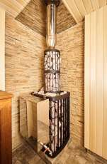 Купить стальную печь для бани KRONOS ГИГАНТ 24 ВС ПАНОРАМА Амазонка бай фото в Бобруйске