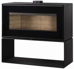 Печь-камин Мета-Бел  АОТ 10.0-05 Монблан Амазонка бай фото в Бобруйске