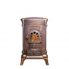 Чугунная ПЕЧЬ-КАМИН Везувий А-07 Медь в Бобруйске