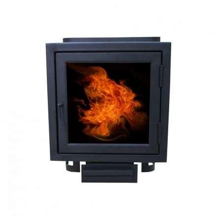 Печь банная ComfortProm "РЕТРО" СТАЛЬ 8 мм панорама 26 м3 Амазонка бай фото в Бобруйске