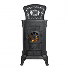 Чугунная ПЕЧЬ-КАМИН Везувий А-07 Антрацит в Бобруйске