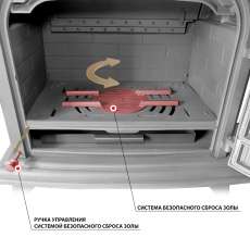 Печь-камин Везувий HR-15 Антрацит в Бобруйске