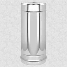 Сэндвич-труба L-0,5м AISI 430 1,0мм/0,5мм KERALUX купить в Бобруйске