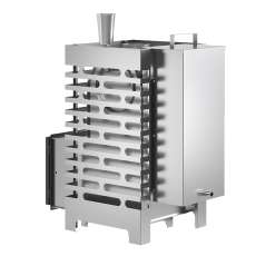 Печь для бани Везувий ASTON 16 INOX стекло АКВА в Бобруйске