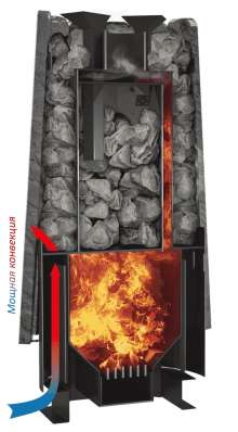 Печь банная Grill'D Cometa Vega 180 Short Pro в Бобруйске