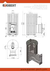 Печь для бани Эверест Steam Master 24 ЧУГУН Ламель Талькохлорит в Бобруйске