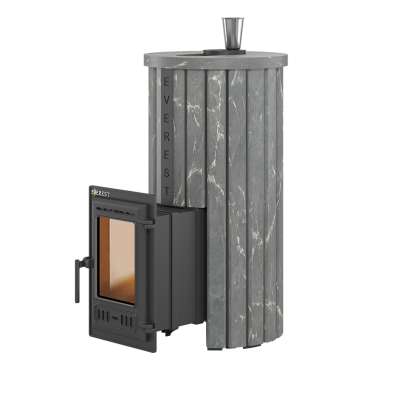 Печь для бани Эверест Steam Master 24 ЧУГУН Ламель Талькохлорит в Бобруйске