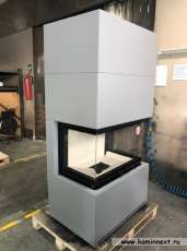 Камин Родос 800 СЛОНОВАЯ КОСТЬ шамот белый в Бобруйске