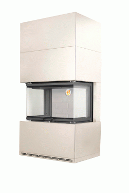 Камин Родос 800 СЛОНОВАЯ КОСТЬ шамот белый в Бобруйске