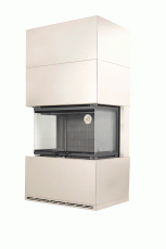 Камин Родос 800 СЛОНОВАЯ КОСТЬ шамот черный в Бобруйске