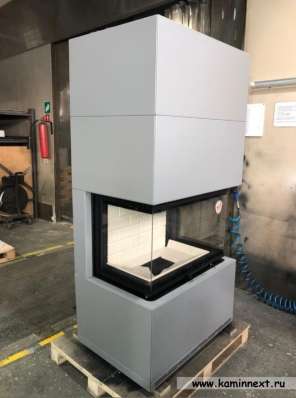 Камин Родос 800 СЛОНОВАЯ КОСТЬ шамот черный в Бобруйске