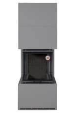 Камин Родос 900 ГРАФИТ, шамот черный в Бобруйске