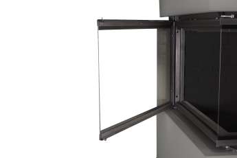 Камин Родос 900 ГРАФИТ, шамот черный в Бобруйске