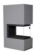 Камин Родос 900 ГРАФИТ, шамот черный в Бобруйске