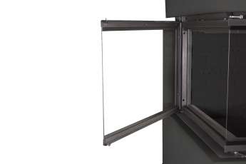 Камин Родос 900 ЧЕРНЫЙ, шамот черный в Бобруйске