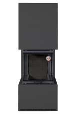 Камин Родос 900 ЧЕРНЫЙ, шамот черный в Бобруйске