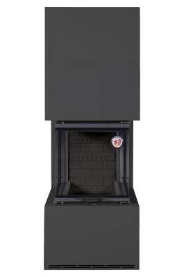 Камин Родос 900 ЧЕРНЫЙ, шамот черный в Бобруйске