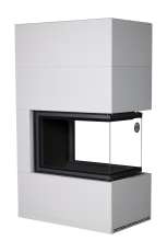 Камин Родос 900 СЛОНОВАЯ КОСТЬ, шамот черный в Бобруйске