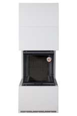 Камин Родос 900 СЛОНОВАЯ КОСТЬ, шамот черный в Бобруйске