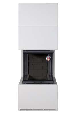 Камин Родос 900 СЛОНОВАЯ КОСТЬ, шамот черный в Бобруйске