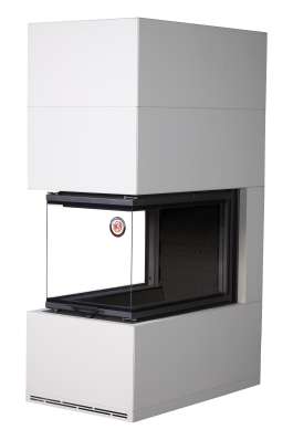 Камин Родос 900 СЛОНОВАЯ КОСТЬ, шамот черный в Бобруйске