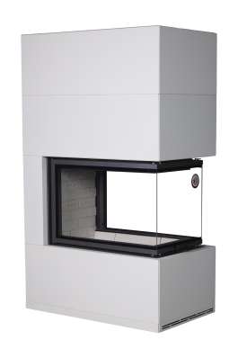 Камин Родос 900 СЛОНОВАЯ КОСТЬ, шамот белый в Бобруйске