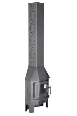 Камин Бавария Мюнхен пристенно-угловой МИНИ графит в Бобруйске