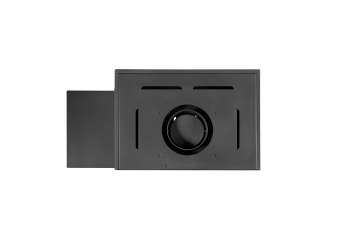 Камин МАДРИД на дровнике Гигант слева черный\белый шамот в Бобруйске