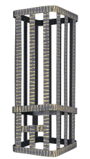 Сетка на трубу для Ураган 300х300х750 Гефест ЗК 35/40/45 под шибер купить в Бобруйске