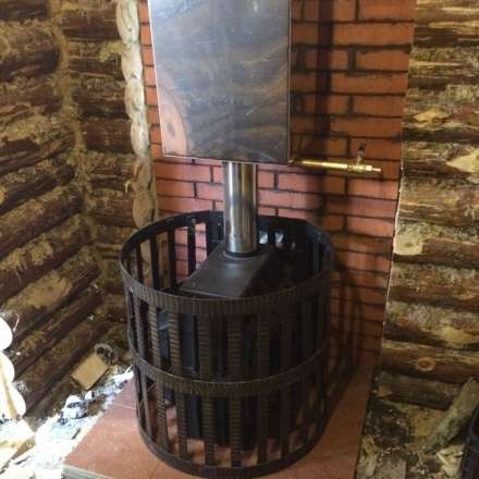 Печь для бани Везувий Легенда Ковка 12 (260) в Бобруйске