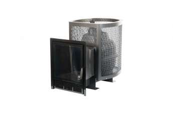 Печь для бани СИБИРЬ 24 PRO Панорамное стекло, сетка купить в Бобруйске