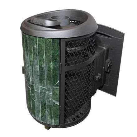 Банная печь ProMetall Атмосфера комбинированная сетка-ламель «Змеевик» в Бобруйске